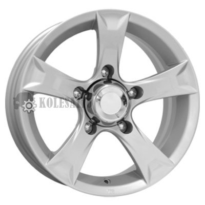 K&K Триал (КС621) Дарк платинум 6.5x15/5x139.7 D110.1 ET5  