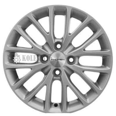 Khomen Wheels KHW1506 (Lada Granta) F-Silver 6x15/4x98 D58.6 ET36  