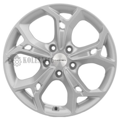 Khomen Wheels KHW1702 (Octavia) F-Silver 7x17/5x112 D57.1 ET49  