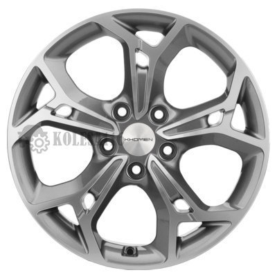 Khomen Wheels KHW1702 (Optima/Tucson) Gray-FP 7x17/5x114.3 D67.1 ET51  