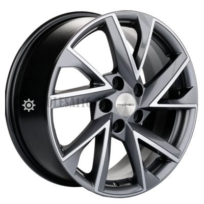 Khomen Wheels KHW1714 (Chery Tiggo/Tiggo 7 Pro) Gray-FP 7x17/5x108 D60.1 ET40  