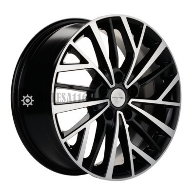 Khomen Wheels KHW1717 (Chery Tiggo 3/Tiggo 3 Pro) Black-FP 7x17/5x108 D60.1 ET45  