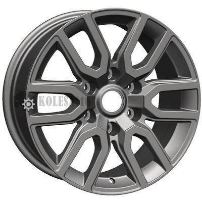 Khomen Wheels KHW1723 (Fortuner/Hilux) Gray 8x17/6x139.7 D106.1 ET30  