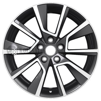 Khomen Wheels KHW1802 (Sportage) Black-FP 7x18/5x114.3 D67.1 ET48.5  