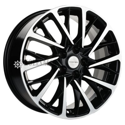 Khomen Wheels KHW1804 (Chery Tiggo) Black-FP 7.5x18/5x108 D60.1 ET40  