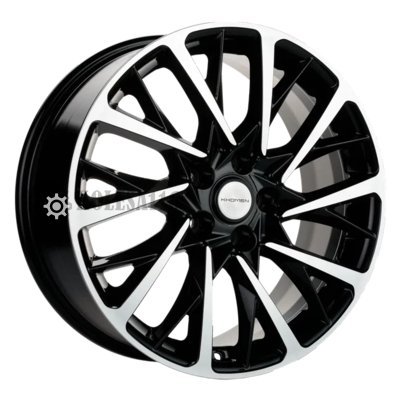 Khomen Wheels KHW1804 (DFM AX7/580/Evolute i-Pro) Black-FP 7.5x18/5x108 D65.1 ET45  