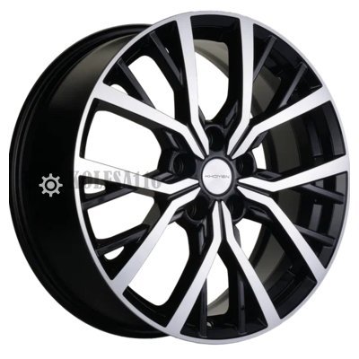 Khomen Wheels KHW1806 (Tucson) Black-FP 7x18/5x114.3 D67.1 ET51  