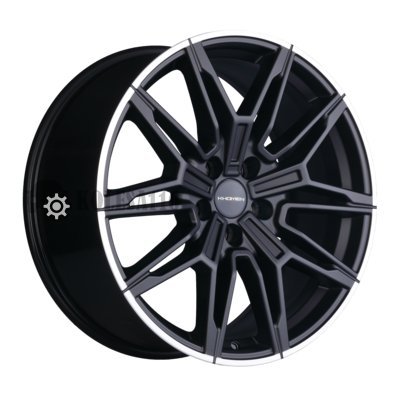Khomen Wheels KHW1904 (BMW Rear) Black matt MR 9.5x19/5x112 D66.6 ET40  