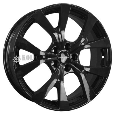 Khomen Wheels KHW1906 (Exeed VX/TXL/LX) Black 7x19/5x108 D65.1 ET36  