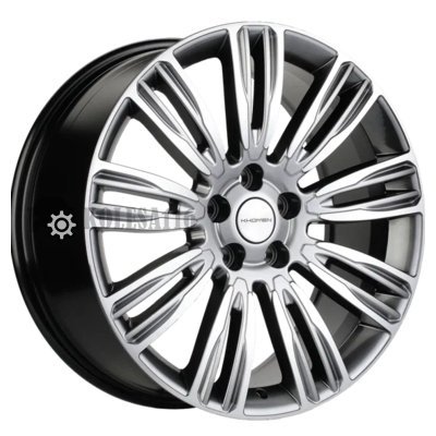 Khomen Wheels KHW2004 (RRover) Dark Chrome-FP 8.5x20/5x120 D72.6 ET45  