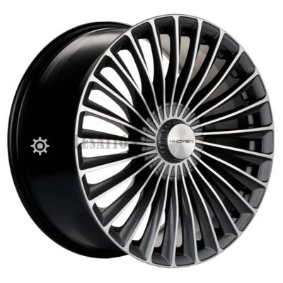 Khomen Wheels KHW2008 (Mercedes Rear) Gray-FP 9.5x20/5x112 D66.6 ET38  