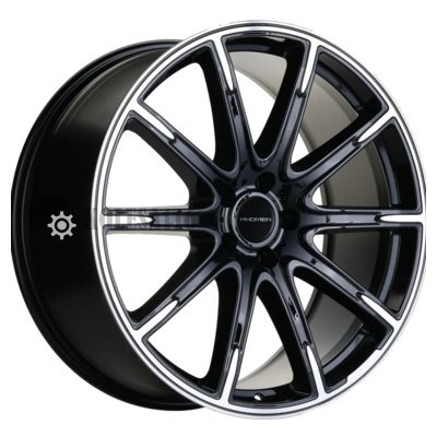 Khomen Wheels KHW2102 (GLS class) Black-FP 10.5x21/5x112 D66.6 ET30  