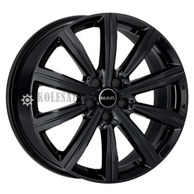 MAK Birmingham Gloss Black 9.5x22/5x120 D72.6 ET43  