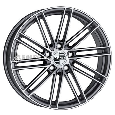 MAK Leipzig Gunmetal Mirror Face 9.5x21/5x112 D66.45 ET25  