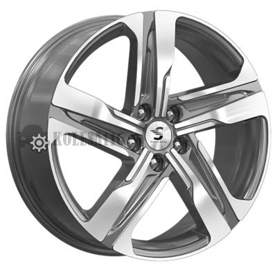 Premium Series КР004 (Tucson) Diamond Gloss Graphite 7.5x19/5x114.3 D67.1 ET53  
