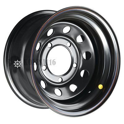 Off-Road Wheels Ленд Ровер черный 8x16/5x165.1 D125 ET-24  
