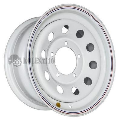 Off-Road Wheels УАЗ белый 7x15/5x139.7 D110 ET25  