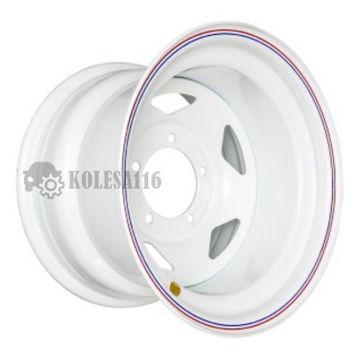 Off-Road Wheels УАЗ (треуг.) белый 8x15/5x139.7 D110 ET-19  