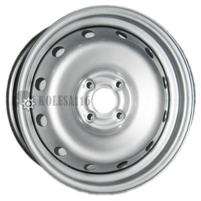 ТЗСК Renault Logan серебро 6x15/4x100 D60.1 ET40  