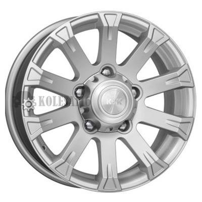 K&K Байкал (КС601) Сильвер 7x16/5x139.7 D95.3 ET35  