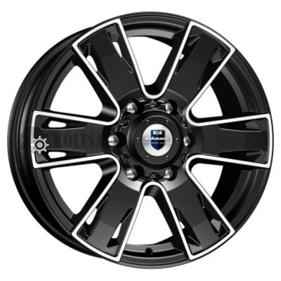 K&K Севенна (КС726) Алмаз черный 7x17/6x139.7 D106.1 ET30  