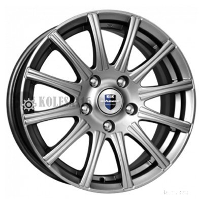 K&K Сиеста (КС477) Дарк платинум 5x13/4x100 D67.1 ET35  